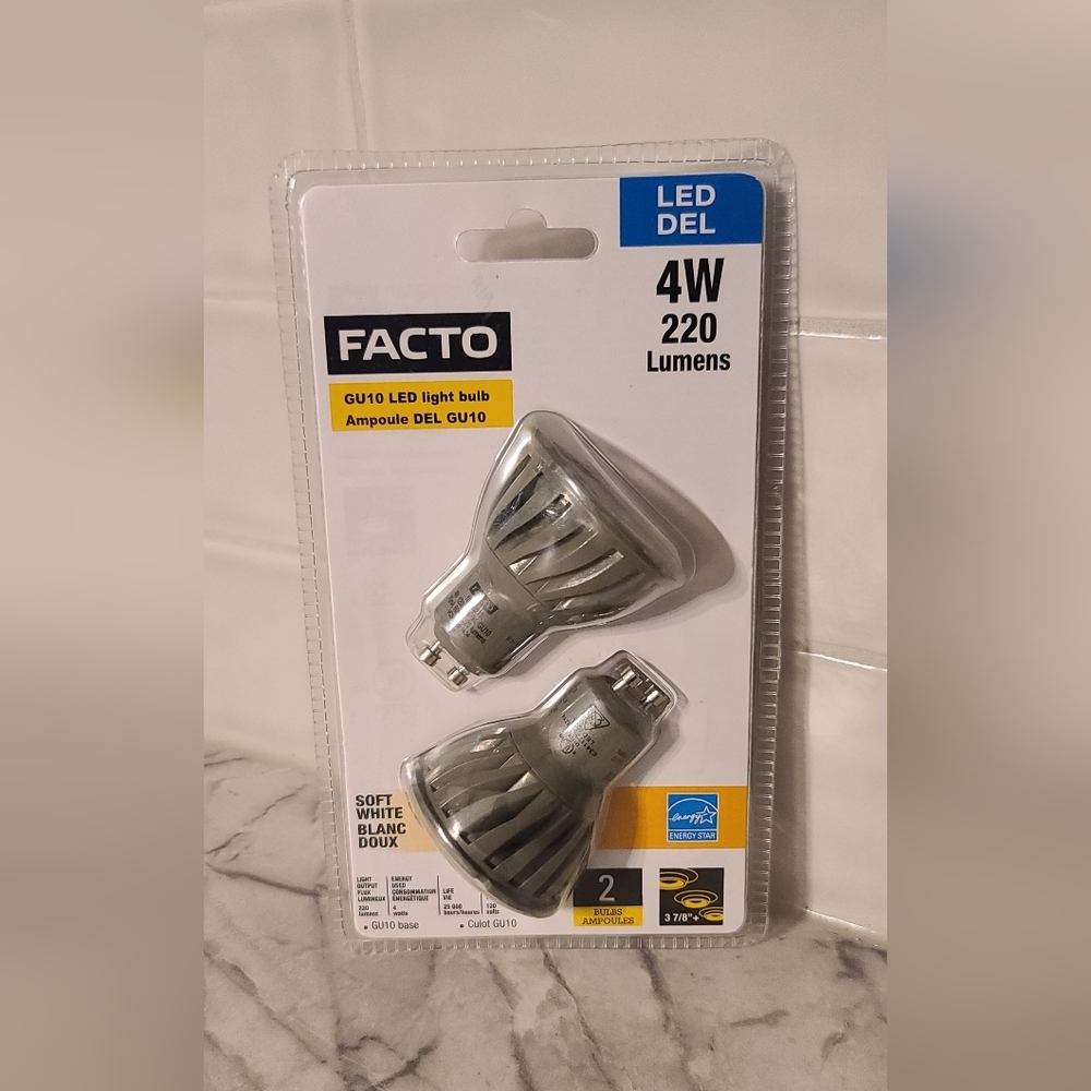 Facto GU10 LED Bulbs